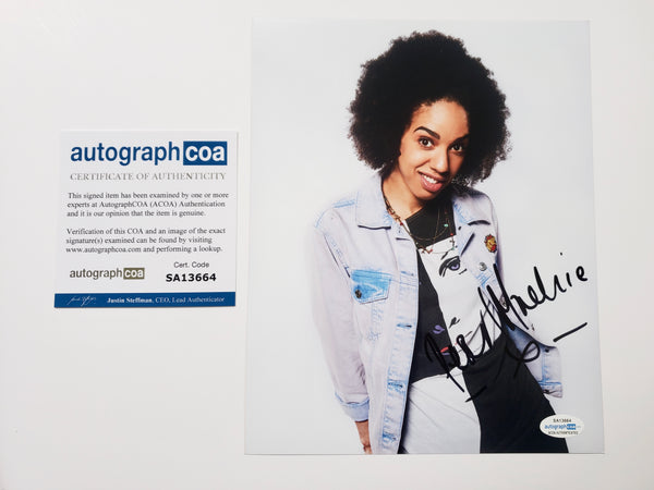 Pearl Mackie Doctor Who Signed Autograph 8x10 Photo #4 - Outlaw Hobbies Authentic Autographs