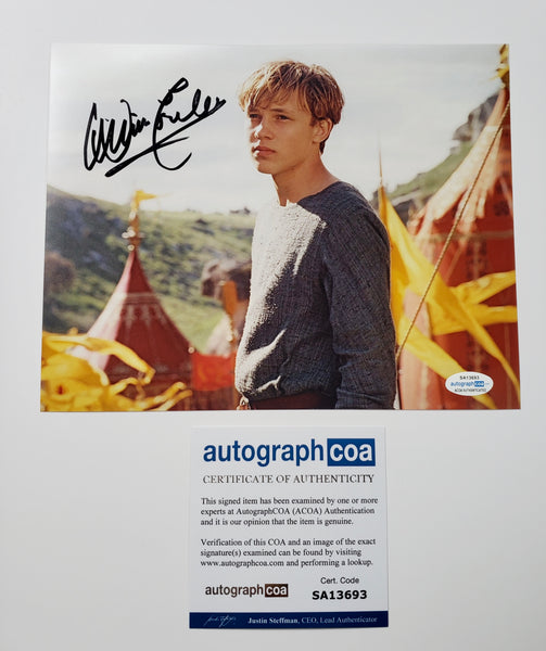 William Moseley Chronicles of Narnia Signed Autograph 8x10 Photo #4 - Outlaw Hobbies Authentic Autographs