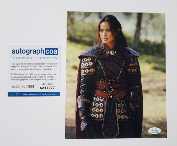 Jamie Chung Once Upon A Time Signed Autograph 8x10 Photo ACOA - Outlaw Hobbies Authentic Autographs