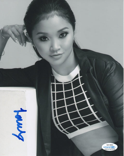 Lana Condor To All The Boys Signed Autograph 8x10 Photo ACOA #2 - Outlaw Hobbies Authentic Autographs