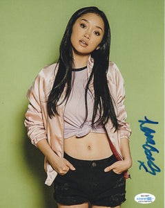 Lana Condor To All The Boys Signed Autograph 8x10 Photo ACOA #5 - Outlaw Hobbies Authentic Autographs