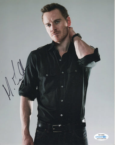 Michael Fassbender XMen Magneto Signed Autograph 8x10 Photo ACOA  #4 - Outlaw Hobbies Authentic Autographs