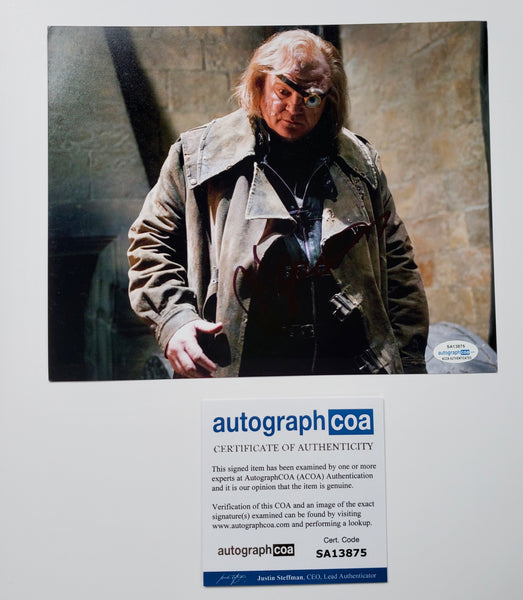 Brendan Gleeson Harry Potter Signed Autograph 8x10 ACOA Photo #2 - Outlaw Hobbies Authentic Autographs