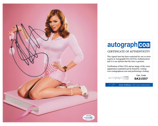 Billie Piper Call Girl Sexy Signed Autograph 8x10 photo ACOA #4 - Outlaw Hobbies Authentic Autographs