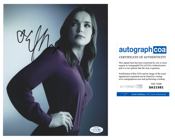Elizabeth Henstridge Agents of Shield Signed Autograph 8x10 Photo ACOA - Outlaw Hobbies Authentic Autographs