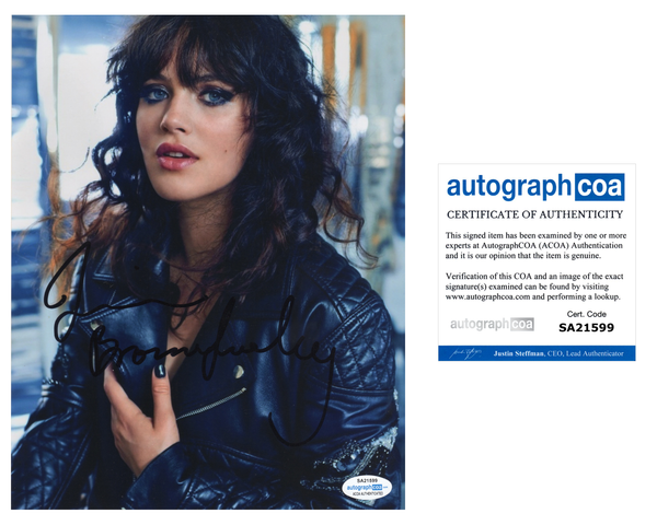 Jessica Brown Findlay Sexy Signed Autograph 8x10 Photo ACOA  #13 - Outlaw Hobbies Authentic Autographs