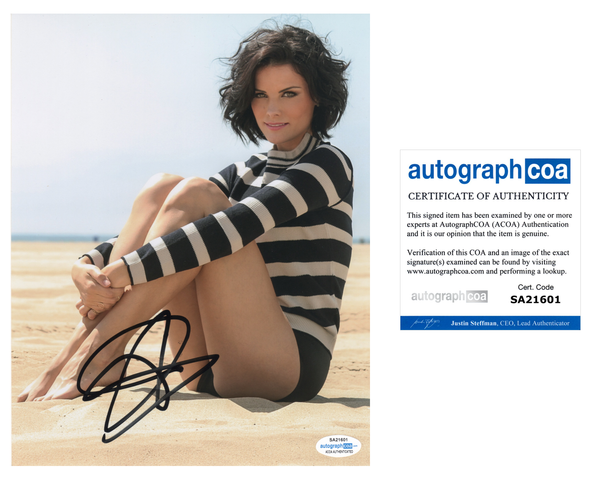 Jaimie Alexander Sexy Blindspot Signed Autograph 8x10 Photo ACOA - Outlaw Hobbies Authentic Autographs