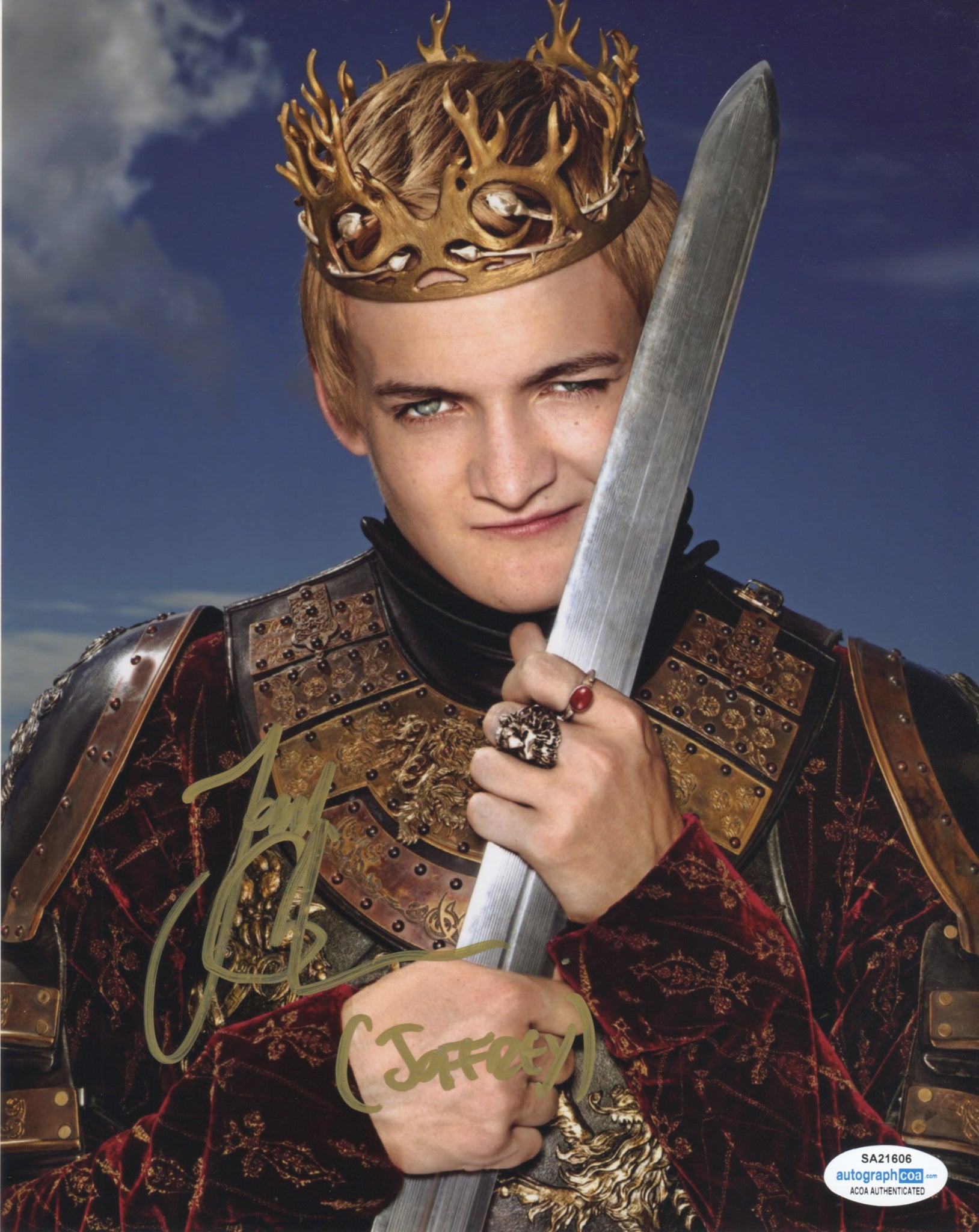 Jack Gleeson Game of Thrones Signed Autograph 8x10 Photo ACOA #4 - Outlaw Hobbies Authentic Autographs