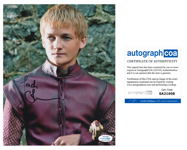 Jack Gleeson Game of Thrones Signed Autograph 8x10 Photo ACOA #6 - Outlaw Hobbies Authentic Autographs