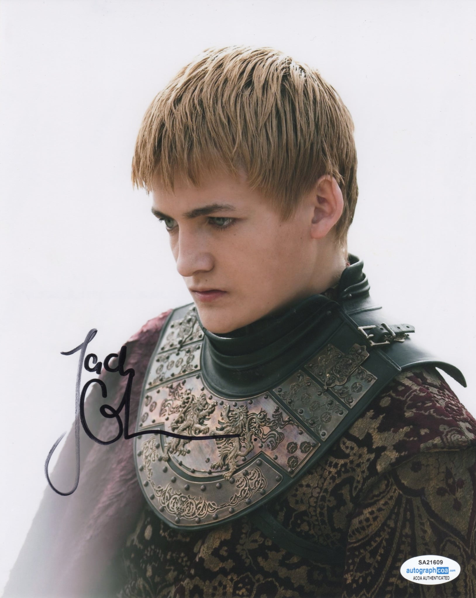 Jack Gleeson Game of Thrones Signed Autograph 8x10 Photo ACOA #7 - Outlaw Hobbies Authentic Autographs