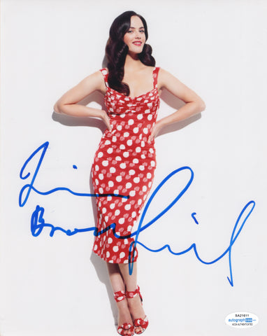 Jessica Brown Findlay Sexy Signed Autograph 8x10 Photo ACOA  #16 - Outlaw Hobbies Authentic Autographs