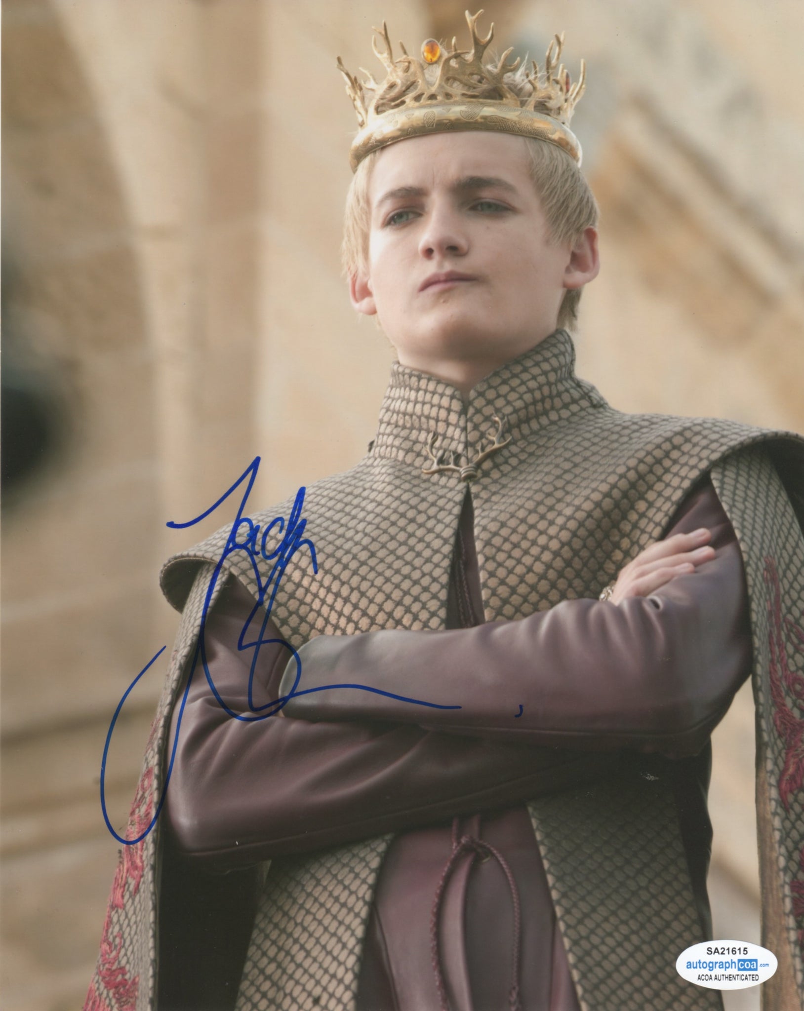 Jack Gleeson Game of Thrones Signed Autograph 8x10 Photo ACOA #10 - Outlaw Hobbies Authentic Autographs