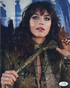 Jessica Brown Findlay Sexy Signed Autograph 8x10 Photo ACOA  #15 - Outlaw Hobbies Authentic Autographs
