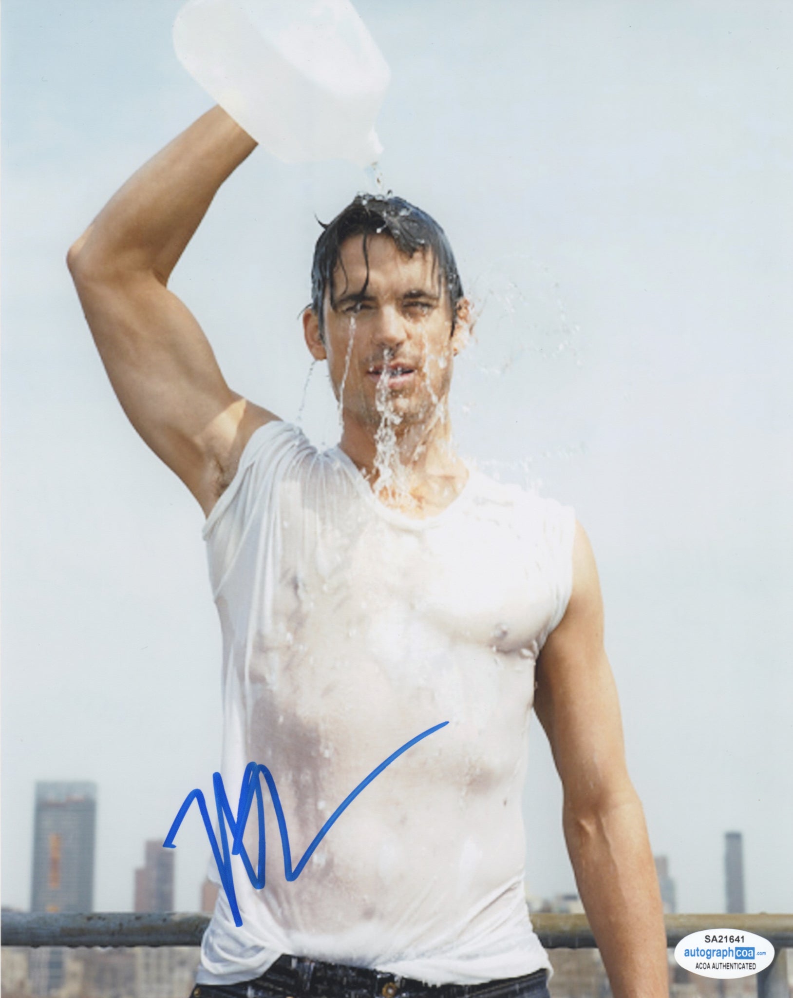 Matt Bomer Signed Autograph 8x10 Photo ACOA #4 - Outlaw Hobbies Authentic Autographs