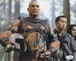 Vinnie Jones Xmen Signed Autograph 8x10 Photo ACOA - Outlaw Hobbies Authentic Autographs