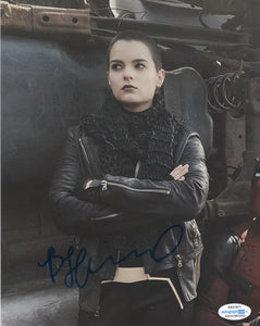 Brianna Hildebrand Deadpool Signed Autograph 8x10 Photo ACOA - Outlaw Hobbies Authentic Autographs