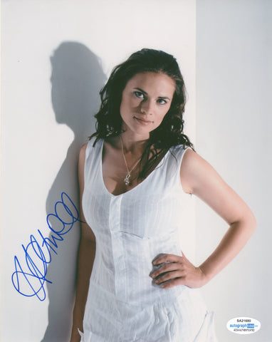 Hayley Atwell Sexy Signed Autograph 8x10 ACOA Photo - Outlaw Hobbies Authentic Autographs