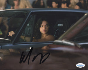 Michelle Rodriguez Fast Furious Signed Autograph 8x10 Photo ACOA - Outlaw Hobbies Authentic Autographs