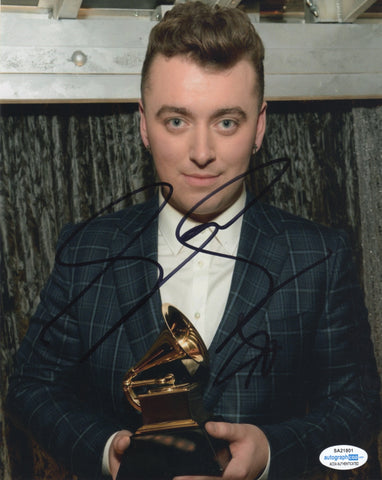 Sam Smith Singer Signed Autograph 8x10 Photo ACOA #4 - Outlaw Hobbies Authentic Autographs