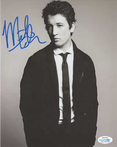 Miles Teller Top Gun Signed Autograph 8x10 Photo ACOA - Outlaw Hobbies Authentic Autographs