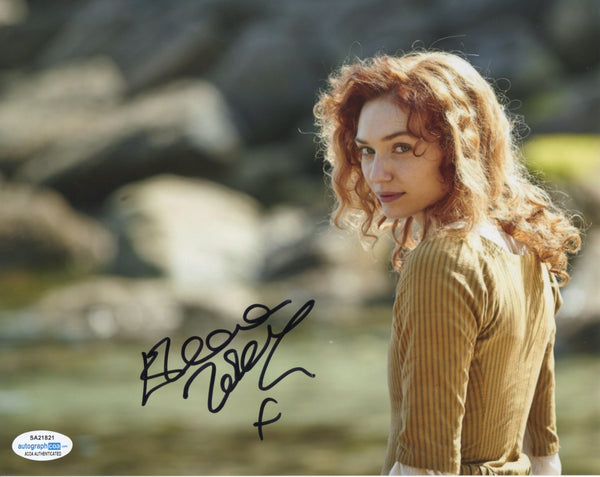 Eleanor Tomlinson Poldark Signed Autograph 8x10 ACOA #5 - Outlaw Hobbies Authentic Autographs