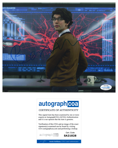 Ben Whishaw Bond 007 Signed Autograph 8x10 Photo ACOA #2 - Outlaw Hobbies Authentic Autographs