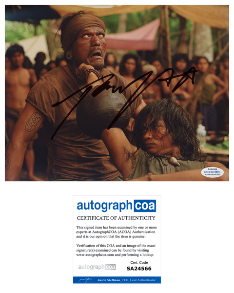 Tony Jaa Ong-Bak Signed Autograph 8x10 Photo ACOA Authentic #10 - Outlaw Hobbies Authentic Autographs