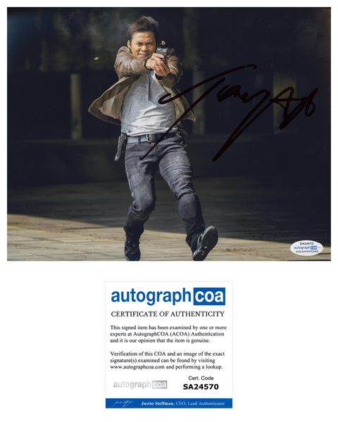 Tony Jaa Ong-Bak Signed Autograph 8x10 Photo ACOA Authentic #6 - Outlaw Hobbies Authentic Autographs