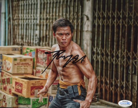 Tony Jaa Skin Trade Signed Autograph 8x10 Photo ACOA Authentic #3 - Outlaw Hobbies Authentic Autographs
