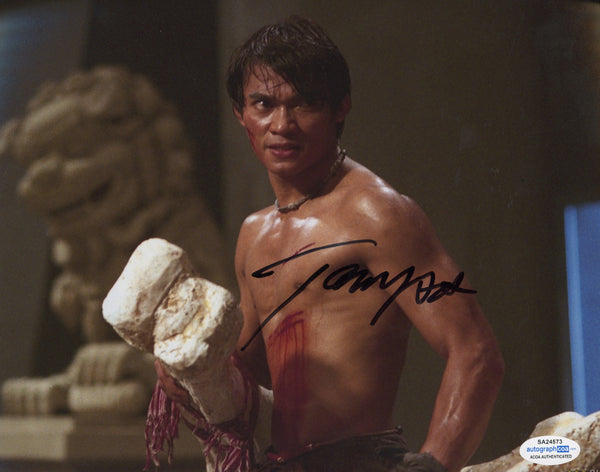 Tony Jaa Ong-Bak Signed Autograph 8x10 Photo ACOA Authentic #2 - Outlaw Hobbies Authentic Autographs