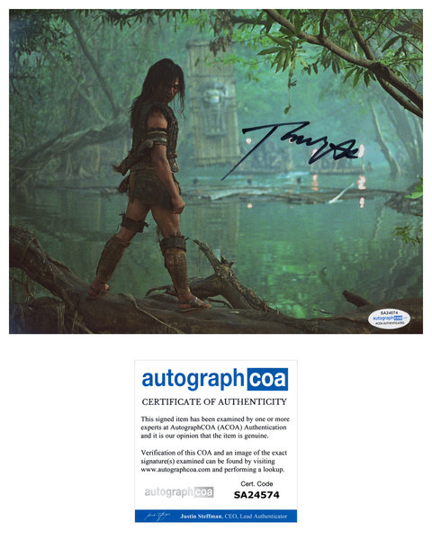 Tony Jaa Ong-Bak Signed Autograph 8x10 Photo ACOA Authentic - Outlaw Hobbies Authentic Autographs