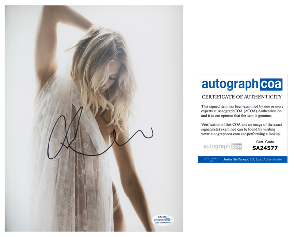 Sienna Miller Sexy Signed Autograph 8x10 ACOA Authentic COA #9 - Outlaw Hobbies Authentic Autographs