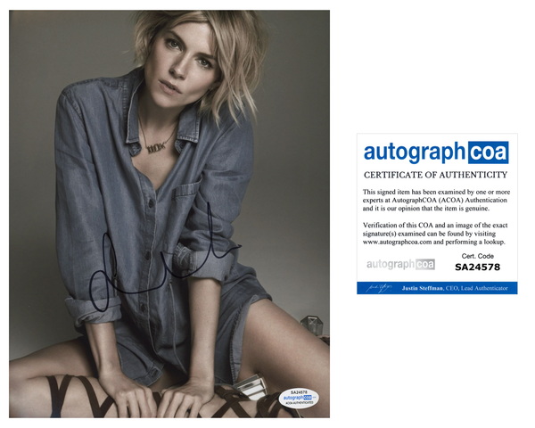 Sienna Miller Sexy Signed Autograph 8x10 ACOA Authentic COA #8 - Outlaw Hobbies Authentic Autographs