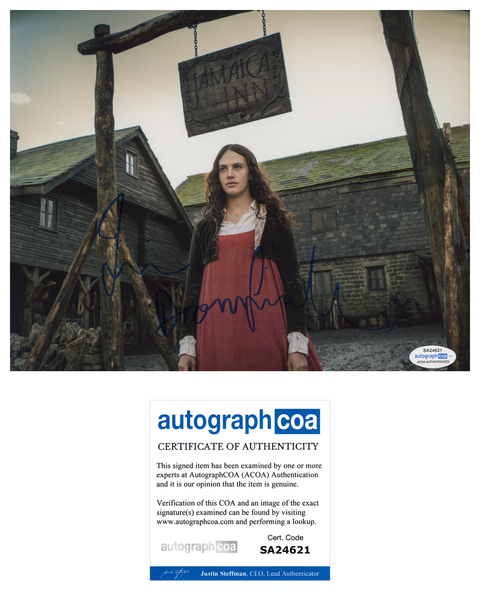 Jessica Brown Findlay Sexy Signed Autograph 8x10 Photo ACOA  #11 - Outlaw Hobbies Authentic Autographs