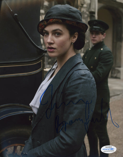 Jessica Brown Findlay Sexy Signed Autograph 8x10 Photo ACOA  #10 - Outlaw Hobbies Authentic Autographs
