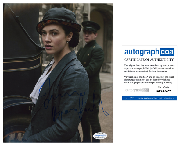 Jessica Brown Findlay Sexy Signed Autograph 8x10 Photo ACOA  #10 - Outlaw Hobbies Authentic Autographs