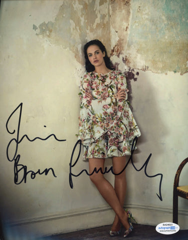 Jessica Brown Findlay Sexy Signed Autograph 8x10 Photo ACOA  #9 - Outlaw Hobbies Authentic Autographs