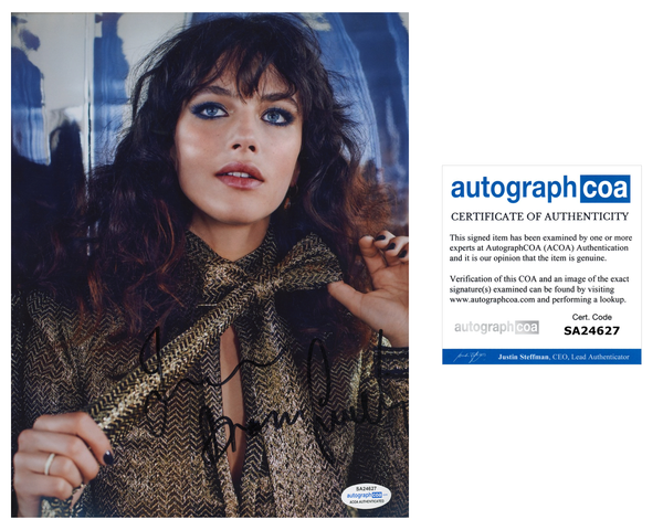 Jessica Brown Findlay Sexy Signed Autograph 8x10 Photo ACOA  #5 - Outlaw Hobbies Authentic Autographs
