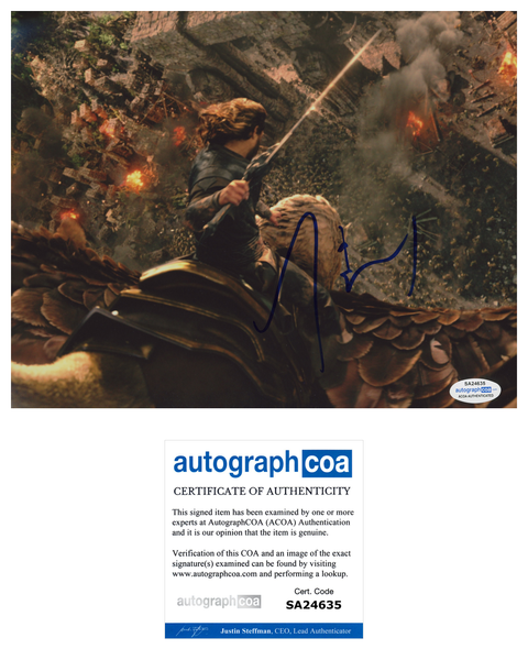 Travis Fimmel Signed Autograph Photo 8x10 ACOA Warcraft - Outlaw Hobbies Authentic Autographs
