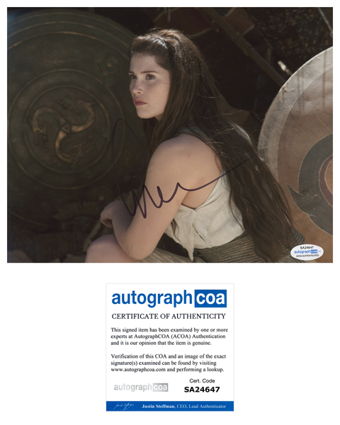 Gemma Arterton Persia Signed Autograph 8x10 Photo Sexy ACOA #19 - Outlaw Hobbies Authentic Autographs