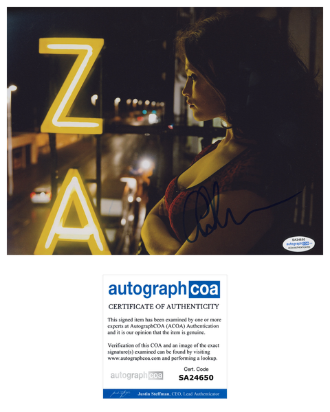 Gemma Arterton  Signed Autograph 8x10 Photo Sexy ACOA #16 - Outlaw Hobbies Authentic Autographs
