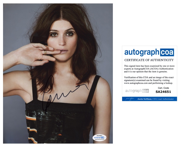 Gemma Arterton  Signed Autograph 8x10 Photo Sexy ACOA #15 - Outlaw Hobbies Authentic Autographs