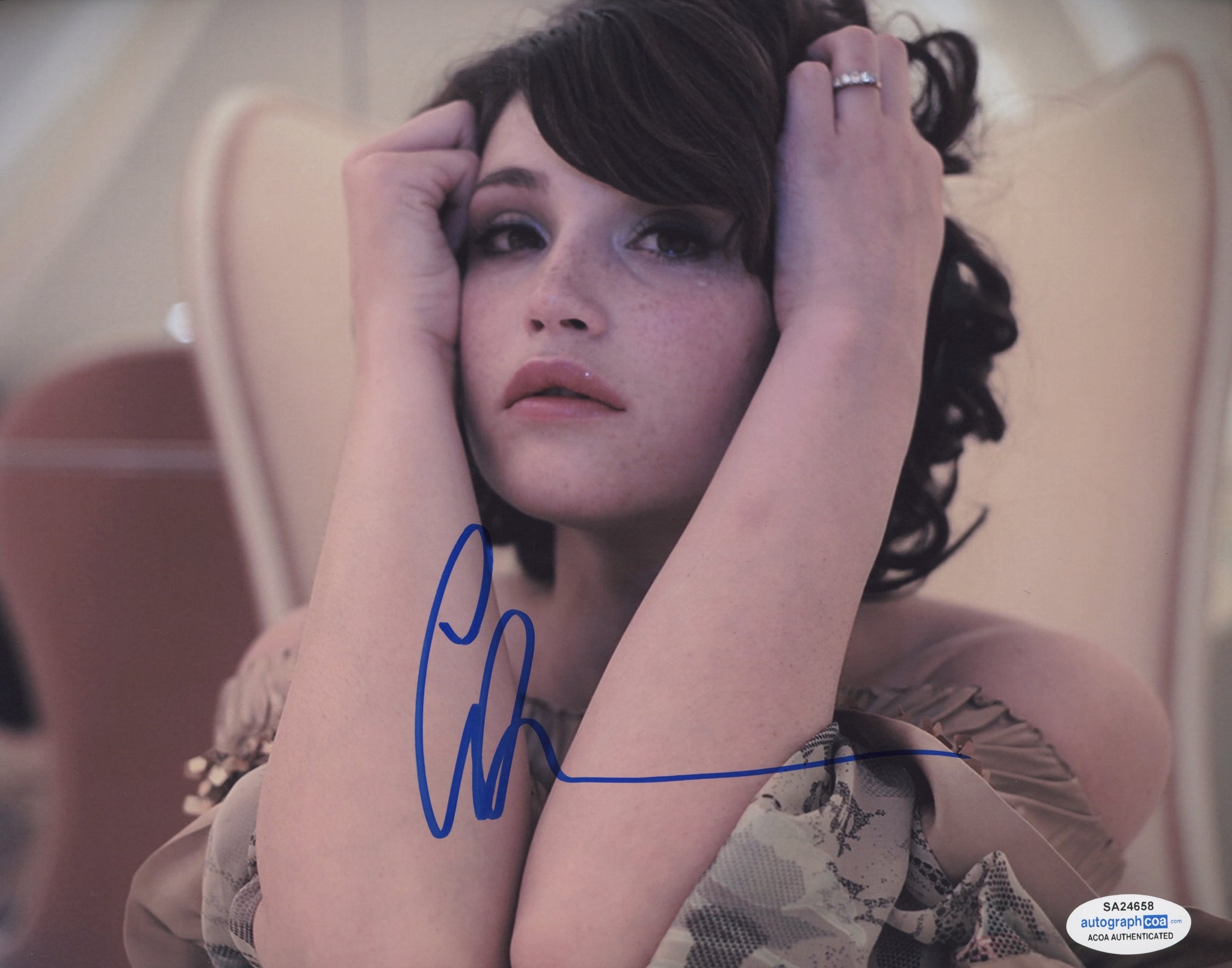 Gemma Arterton Bond Signed Autograph 8x10 Photo Sexy ACOA #9 - Outlaw Hobbies Authentic Autographs