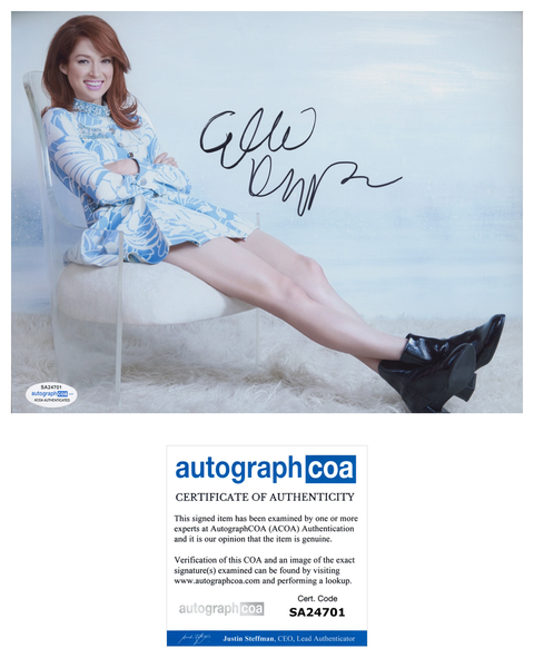 Ellie Kemper Sexy Signed Autograph 8x10 Photo ACOA #4 - Outlaw Hobbies Authentic Autographs