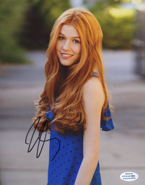 Katherine Kat McNamara Signed Autograph 8x10 Photo #7 - Outlaw Hobbies Authentic Autographs