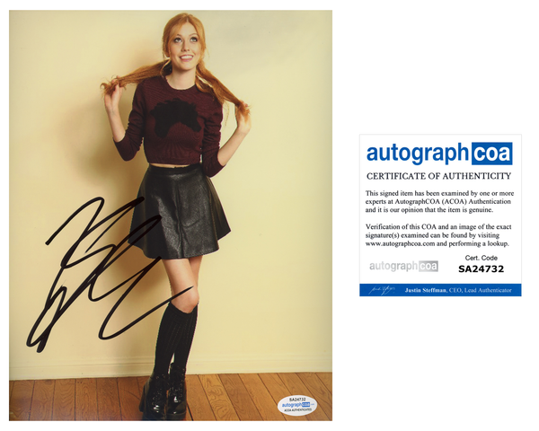 Katherine Kat McNamara Signed Autograph 8x10 Photo #2 - Outlaw Hobbies Authentic Autographs