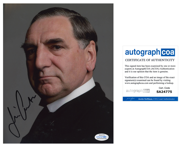 Jim Carter Downton Abbey Signed Autograph 8x10 Photo ACOA #6 - Outlaw Hobbies Authentic Autographs