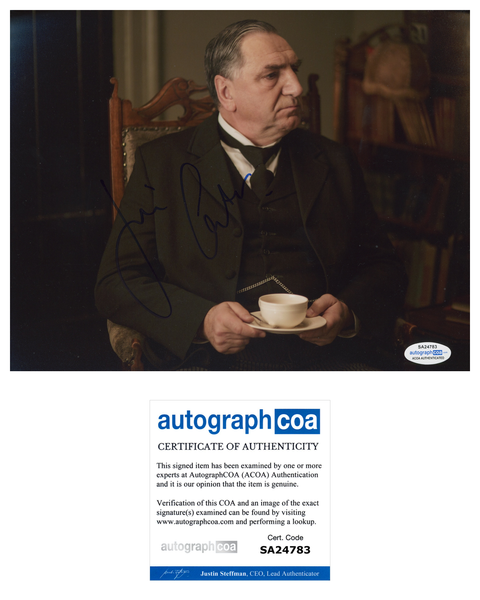 Jim Carter Downton Abbey Signed Autograph 8x10 Photo ACOA #3 - Outlaw Hobbies Authentic Autographs