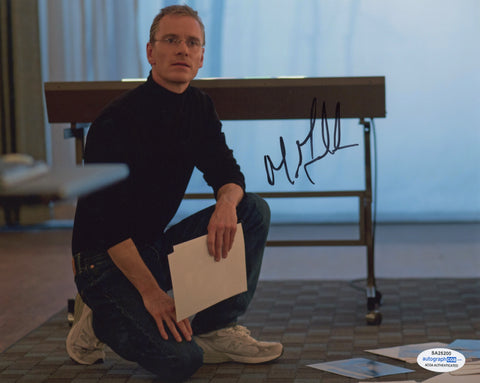 Michael Fassbender Jobs Signed Autograph 8x10 Photo ACOA #18 - Outlaw Hobbies Authentic Autographs