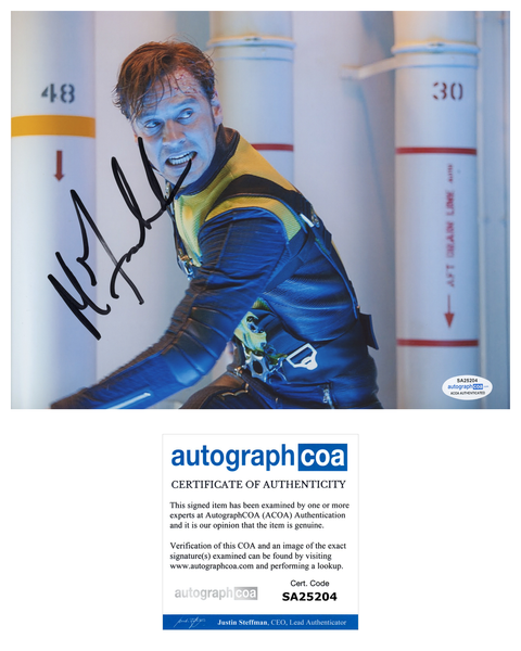 Michael Fassbender Xmen Signed Autograph 8x10 Photo Magneto ACOA #6 - Outlaw Hobbies Authentic Autographs